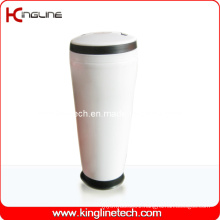 400ml Plastic Double Layer Cup with Handle (KL-5014)